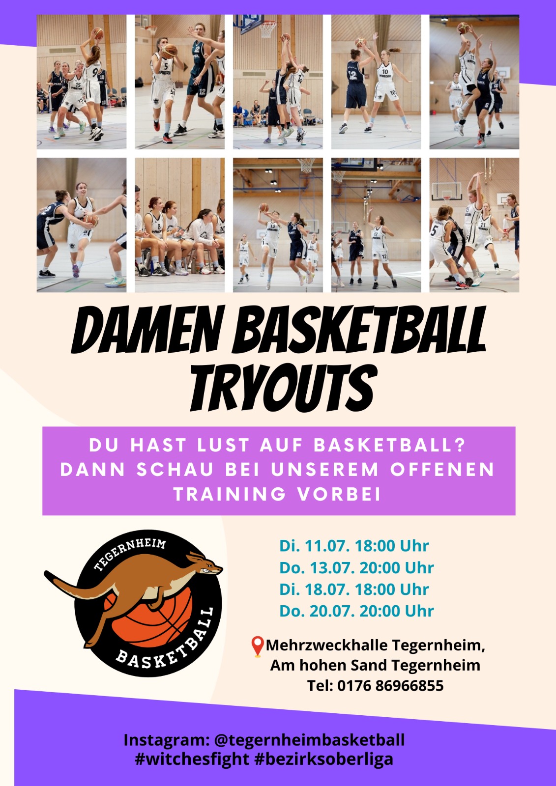 Damen Tryouts